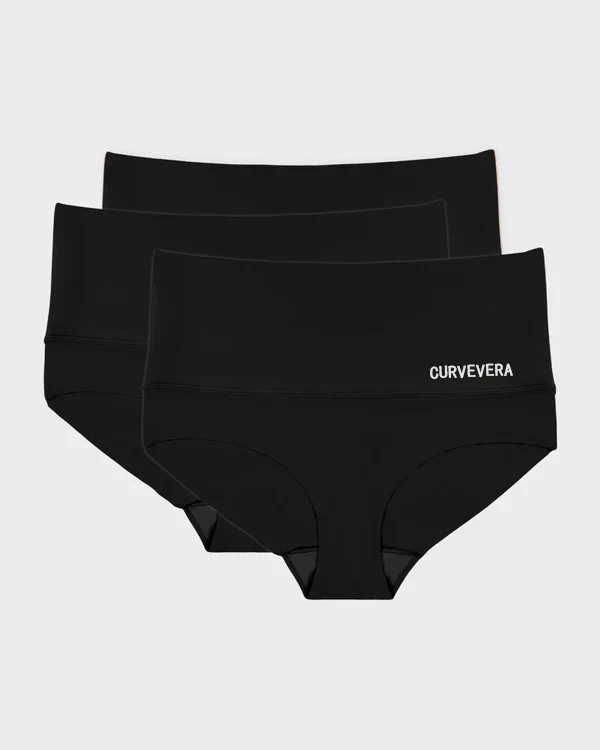 3-Pack High Waisted Tummy Control Briefs - Image 16
