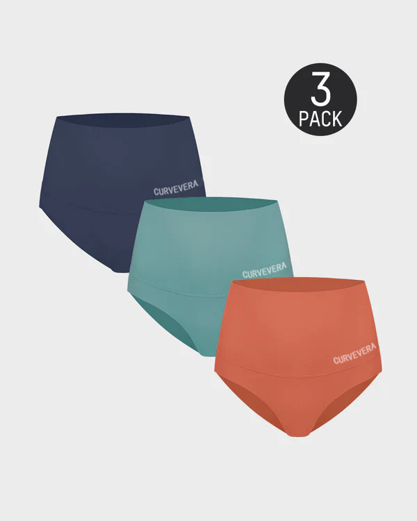 3-Pack High Waisted Tummy Control Briefs - Image 18