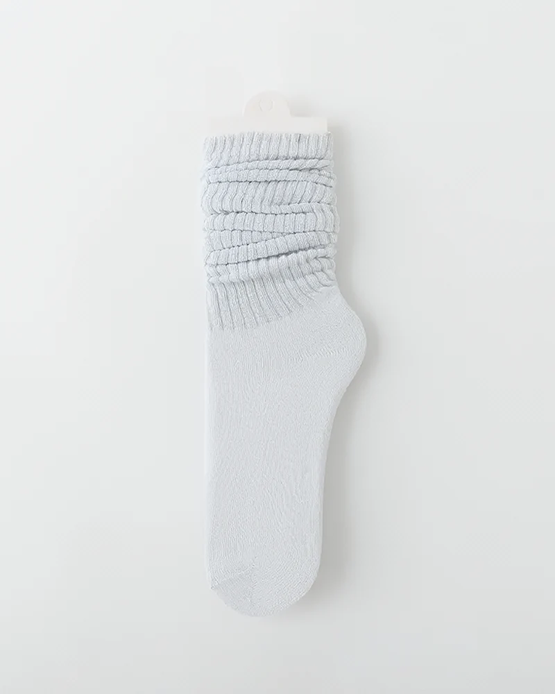 5 Pairs Women’s Slouchy Crew Socks - Image 13
