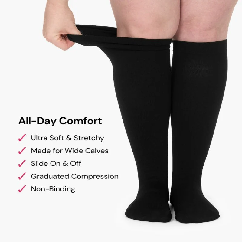Advanced Wide Compression Socks For Pain Relief - Image 4