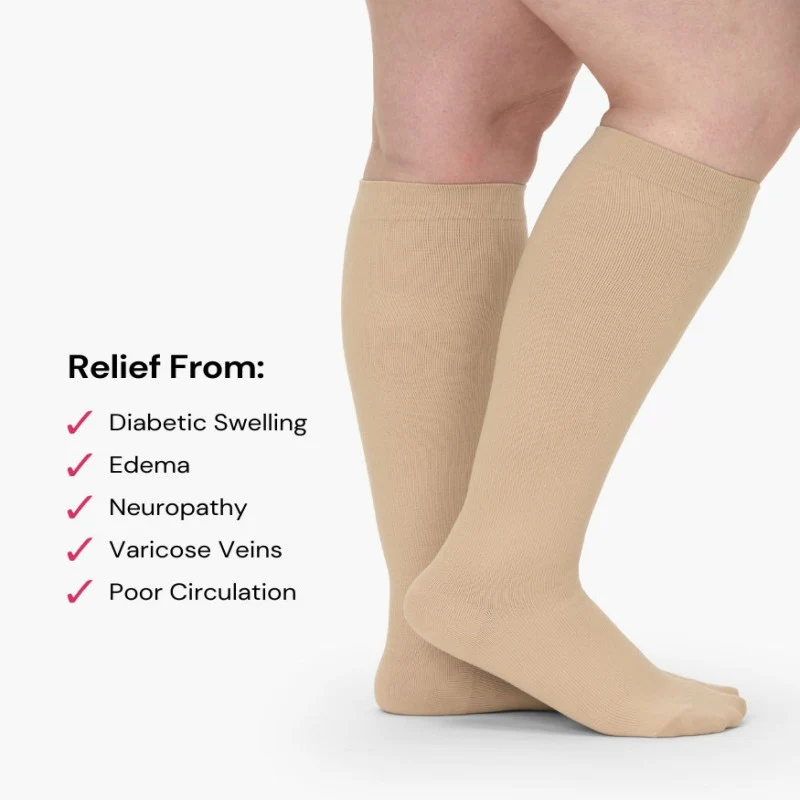 Advanced Wide Compression Socks For Pain Relief - Image 9