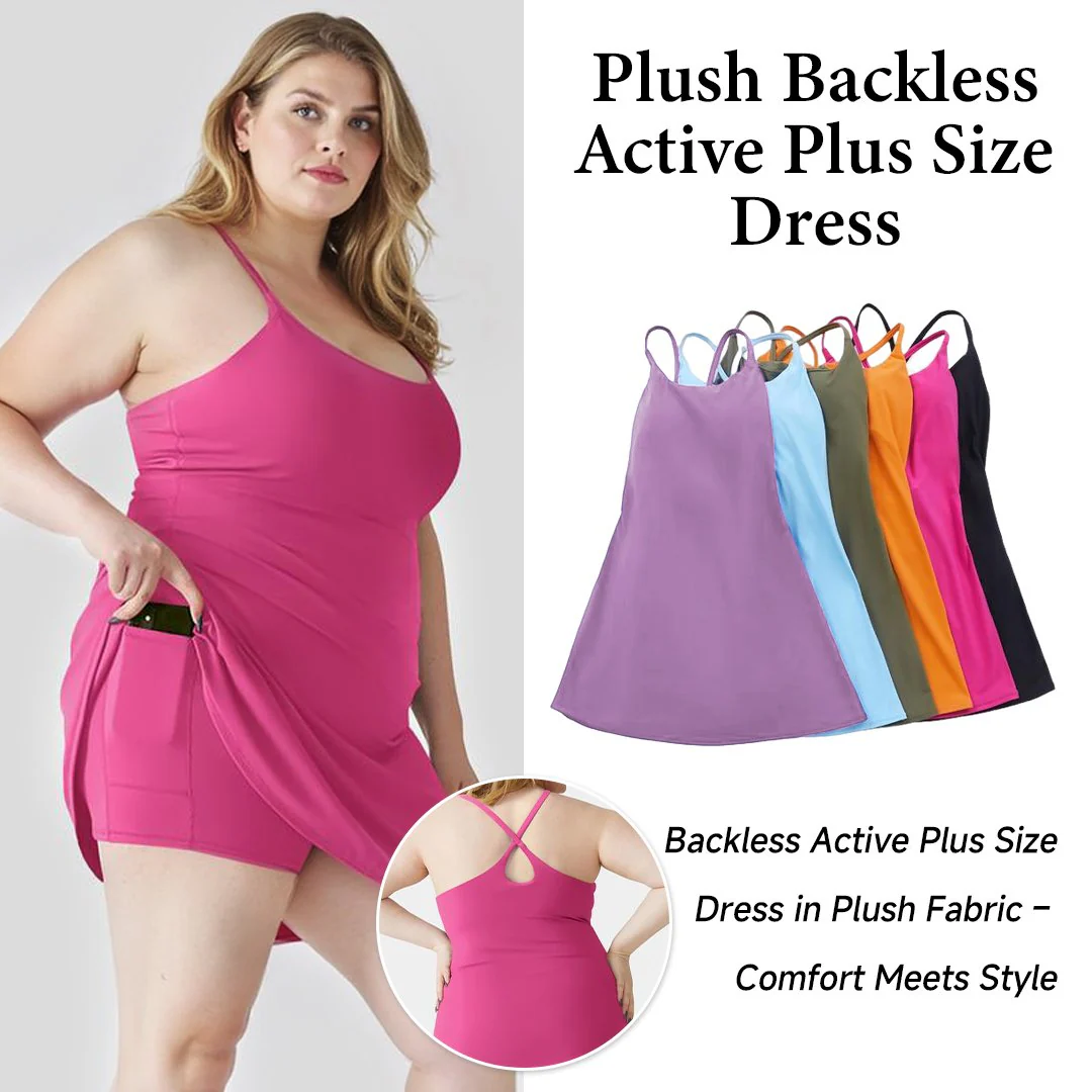 The Ultimate Tummy Control Backless Active Dress - Image 12