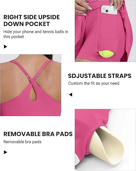 The Ultimate Tummy Control Backless Active Dress - Image 20
