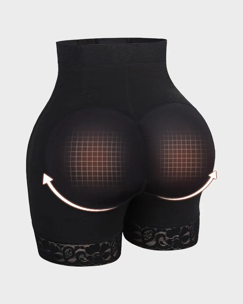 Boned Sculpt High Waist Shorts - Image 5