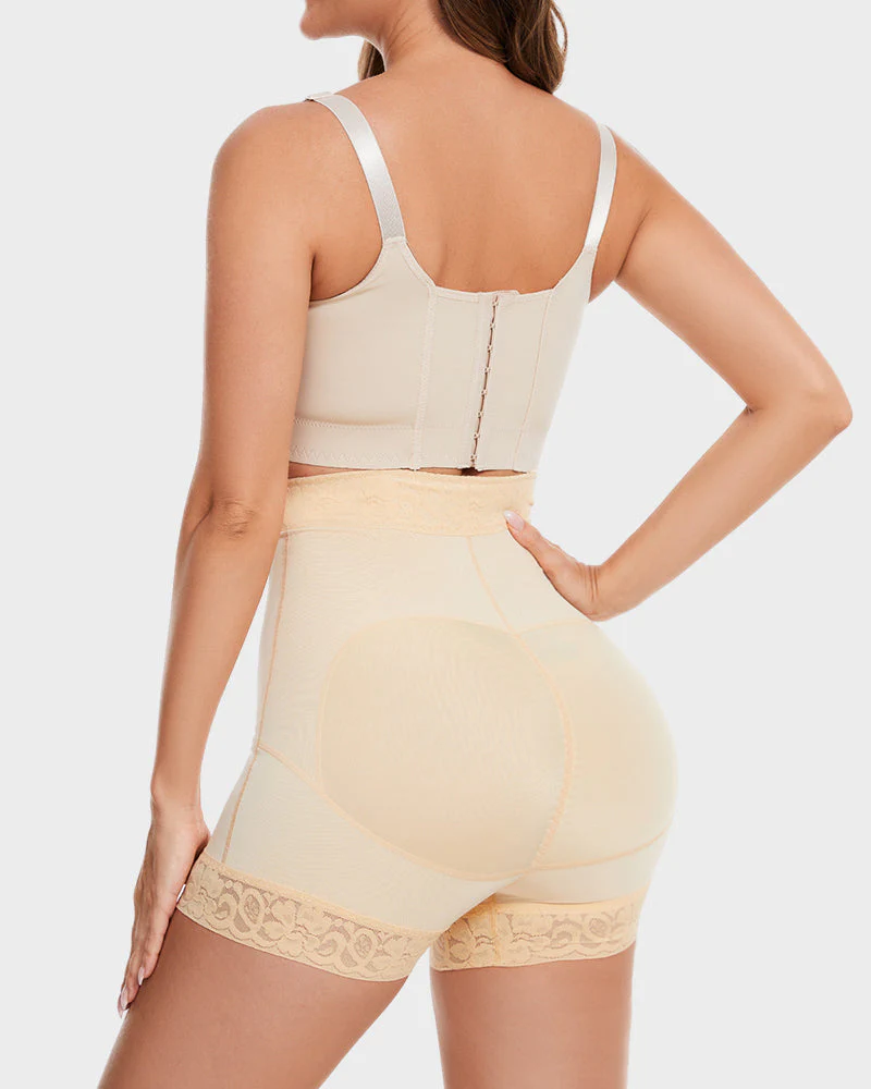 Boned Sculpt High Waist Shorts - Image 8
