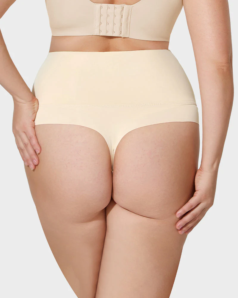 High-Rise Seamless Thong Panty(4 Pack) - Image 11