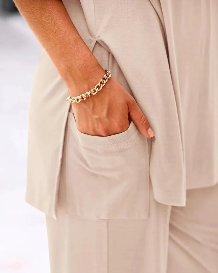 Casual Loose 2-Piece Top & Pants Set - Image 4