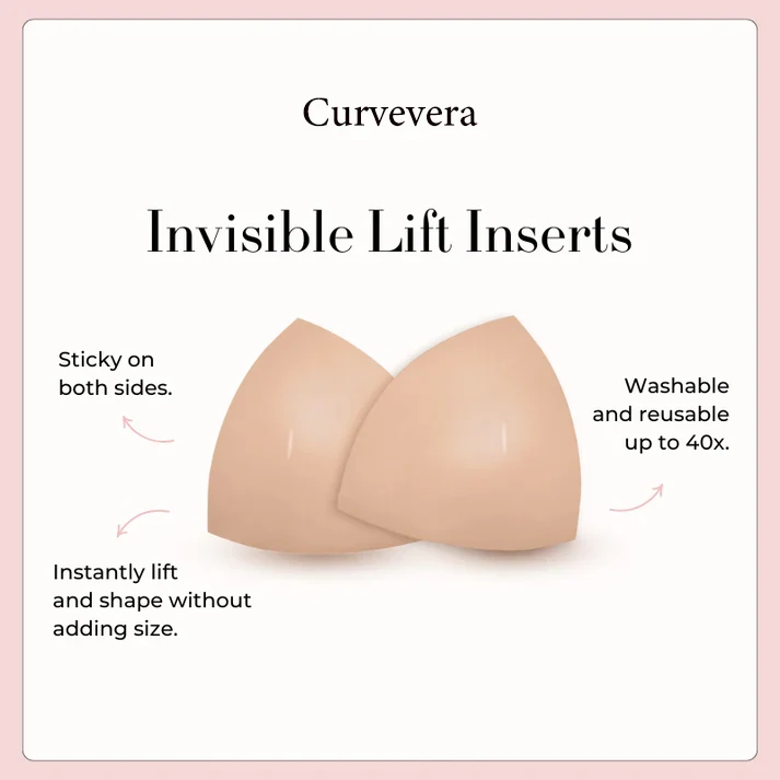 Double-Sided Adhesive Invisible Lift Inserts - Image 9