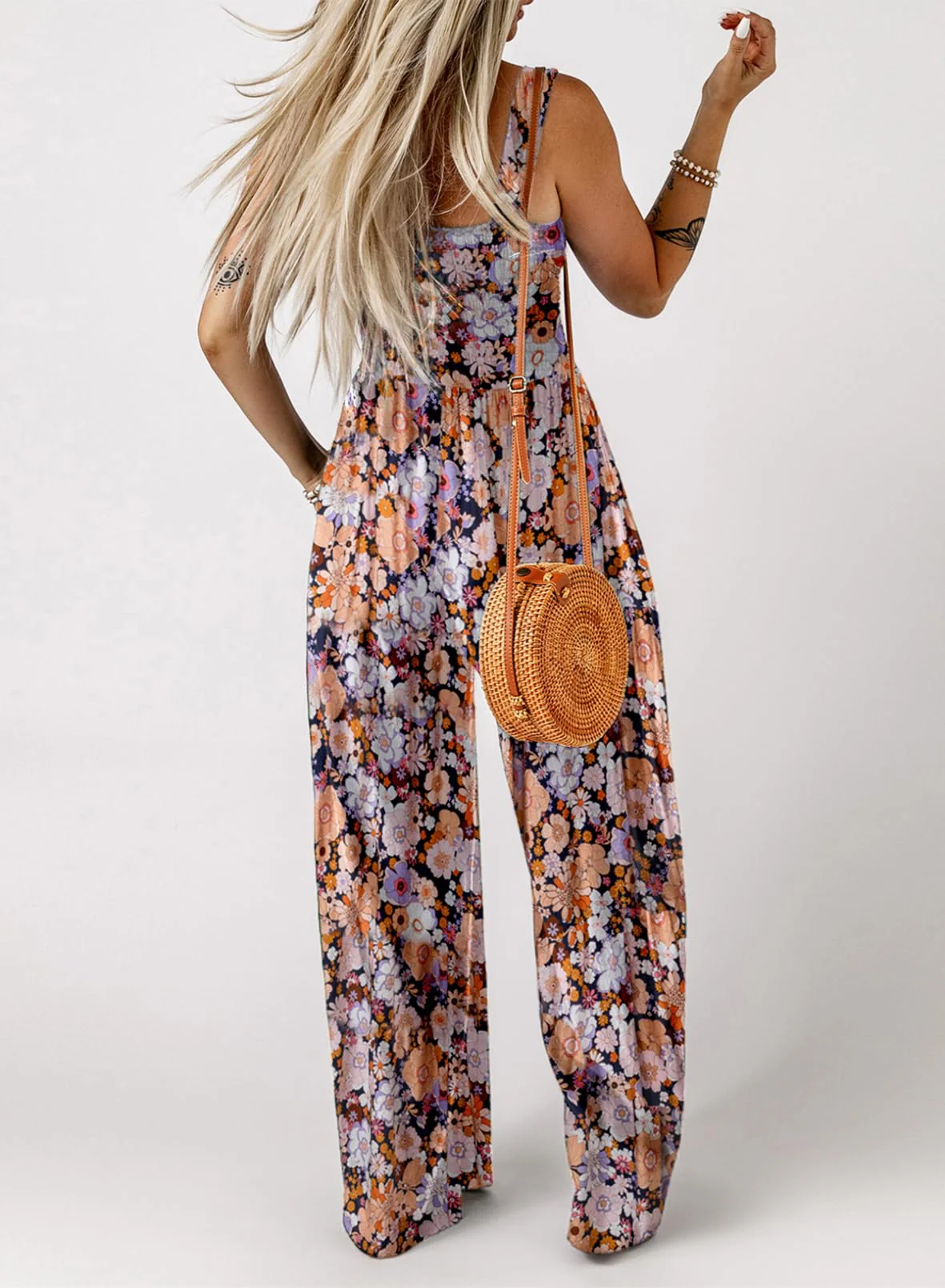Fashionable women's casual jumpsuit - Image 8