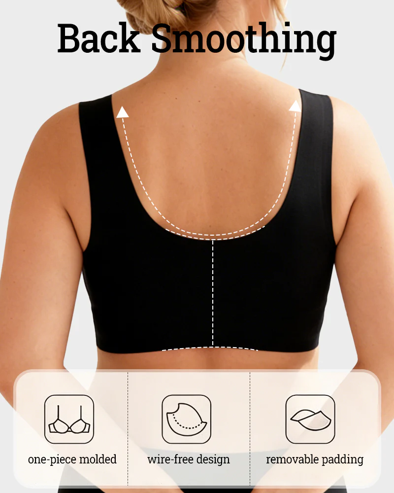 Front Closure '5D' Shaping  Wireless Bra - Image 5