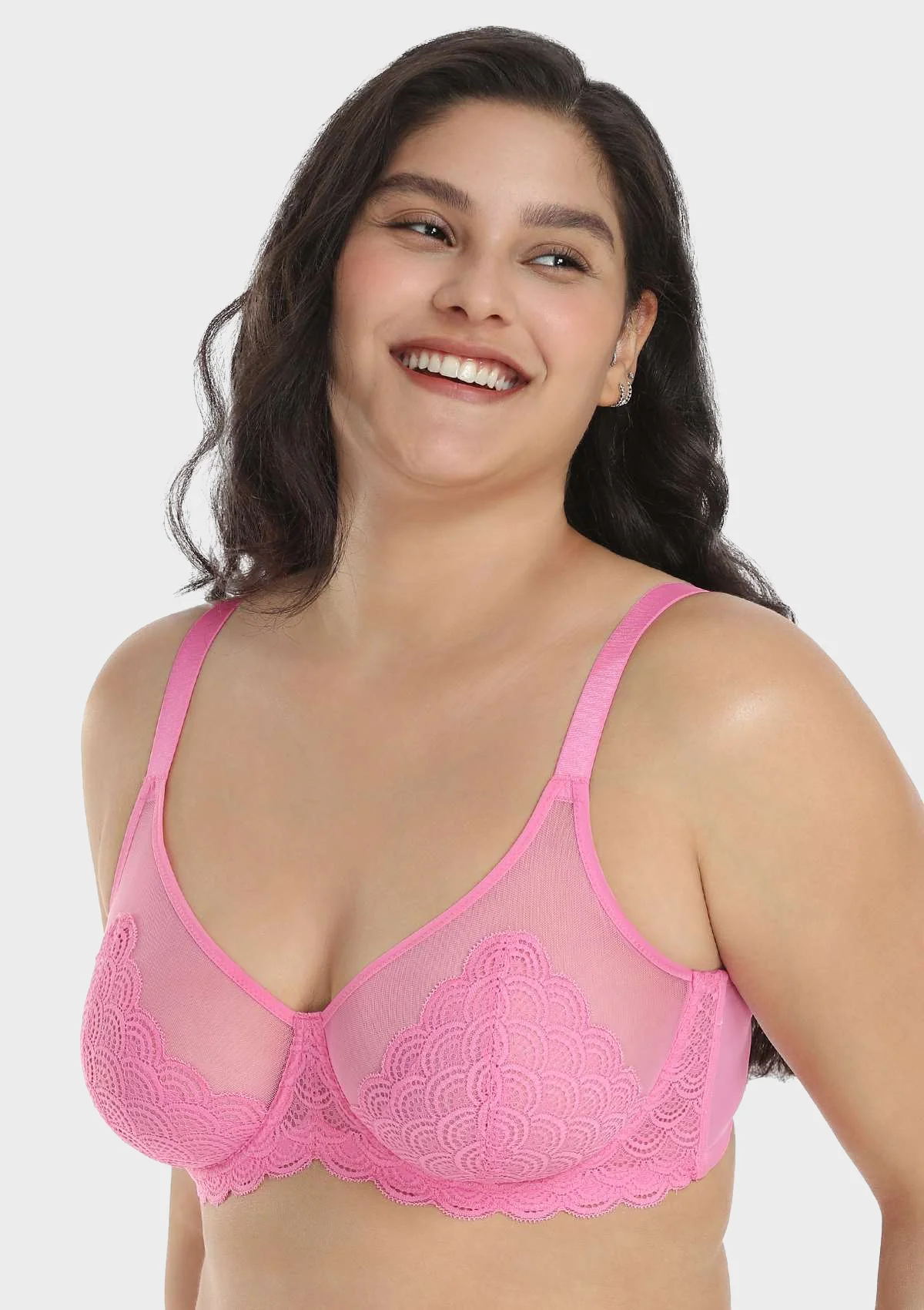 Lace Comfort Support Bra - Image 10