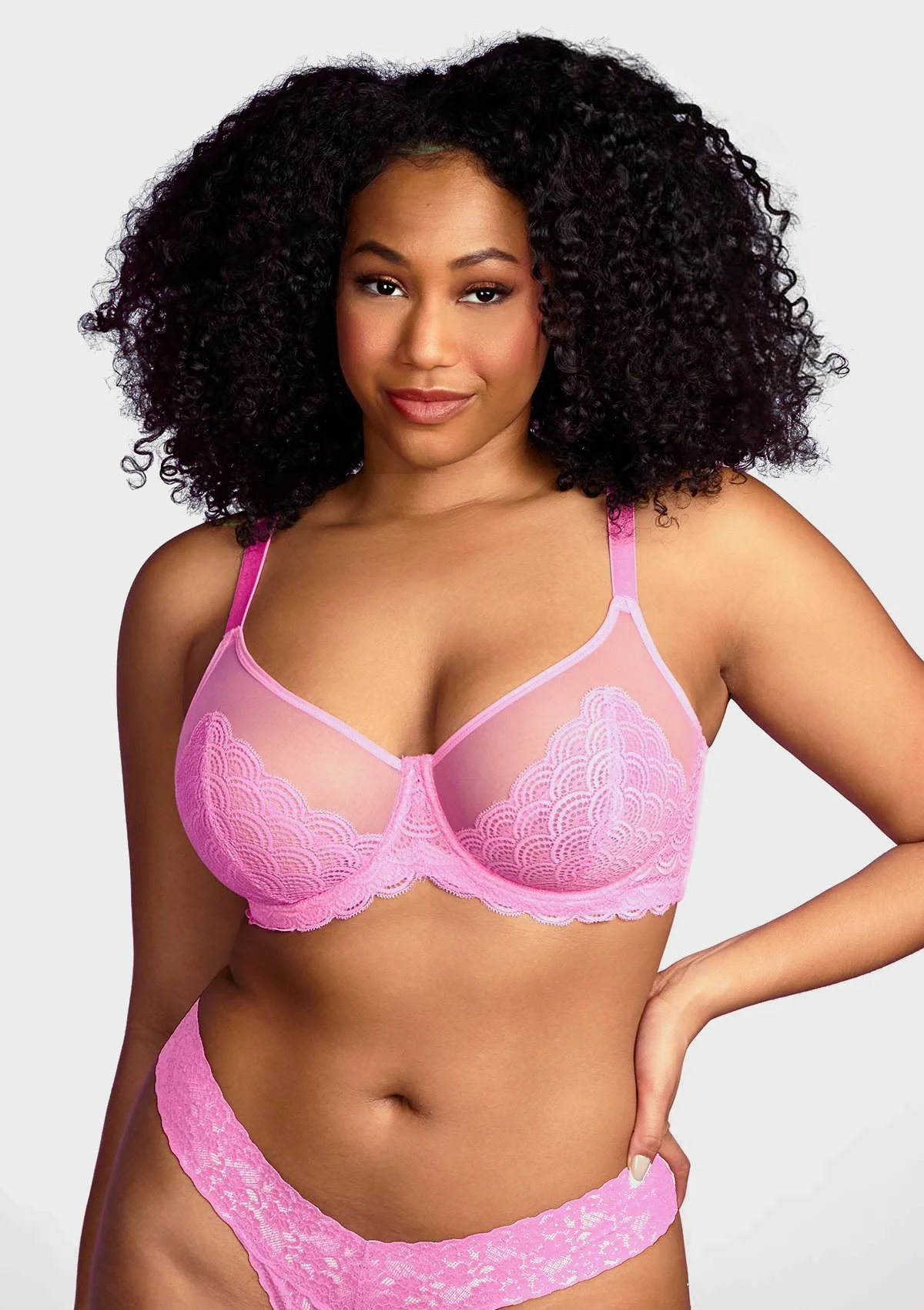 Lace Comfort Support Bra - Image 7