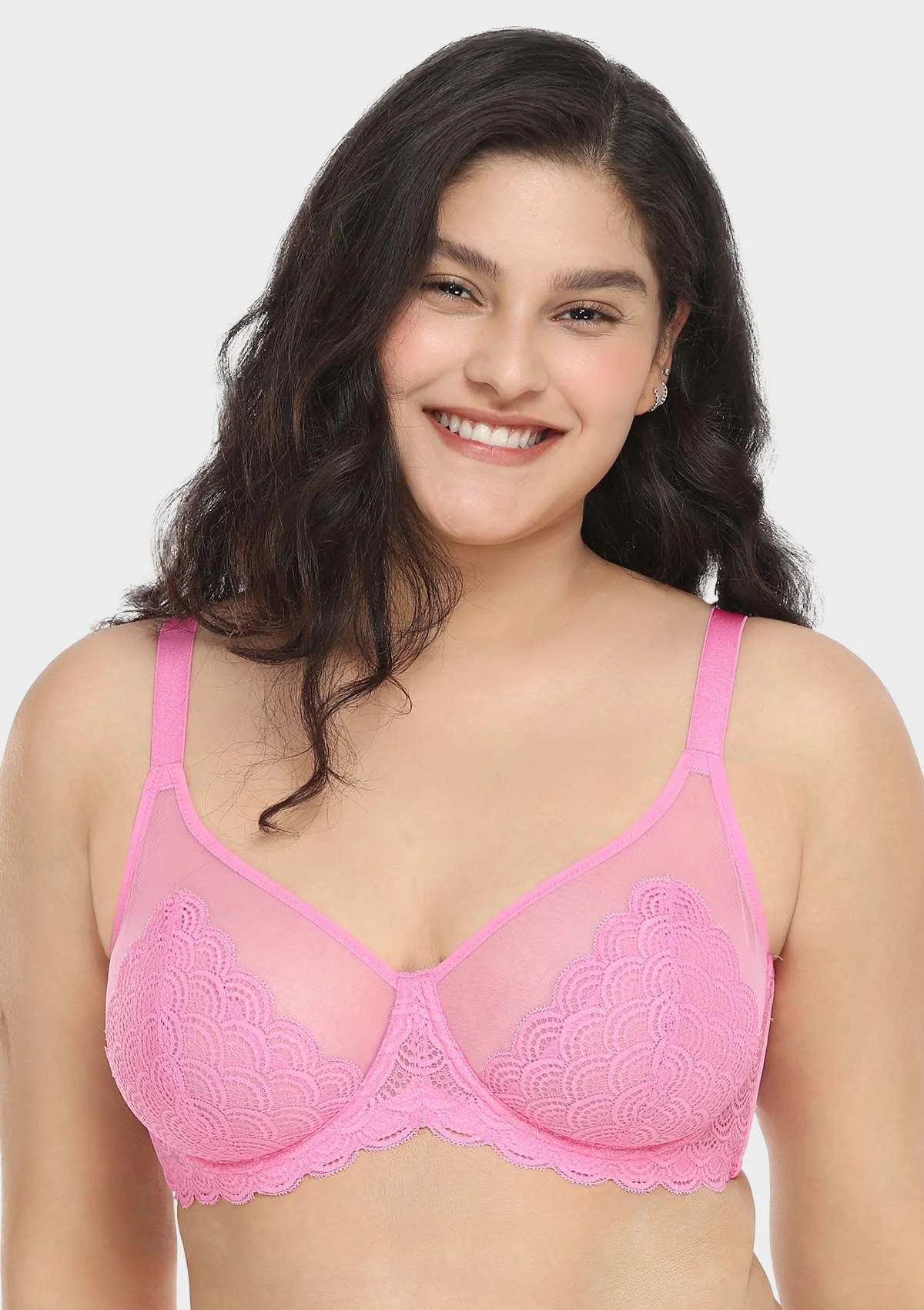 Lace Comfort Support Bra - Image 9