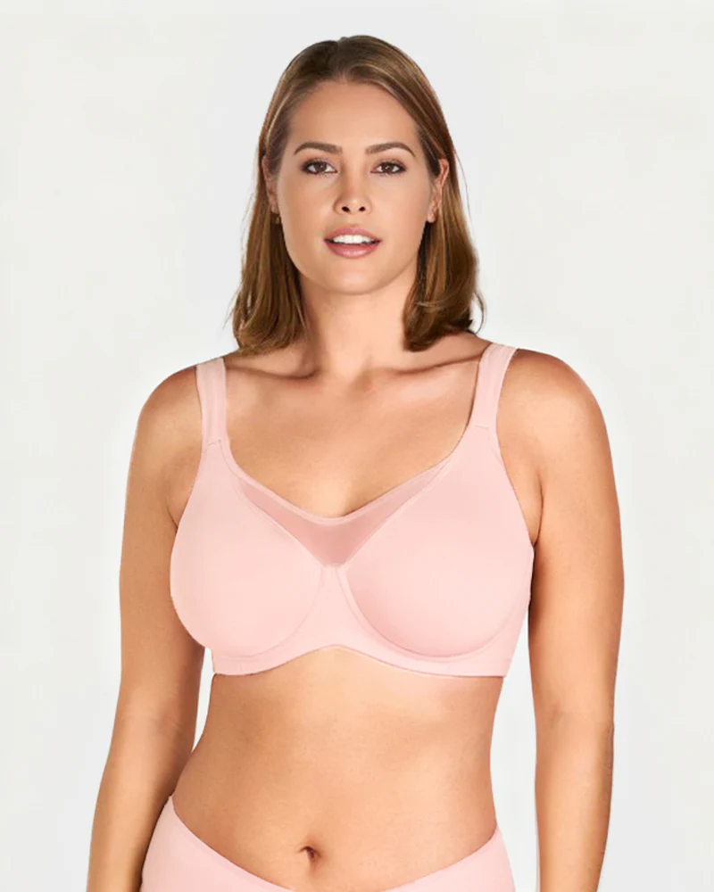 Plus Size Cooling Full Coverage Minimizer Bra - Image 19