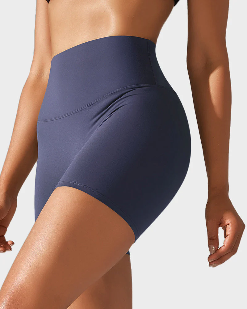High-Waist Mesh Tummy Control Breathable Boyshorts - Image 8