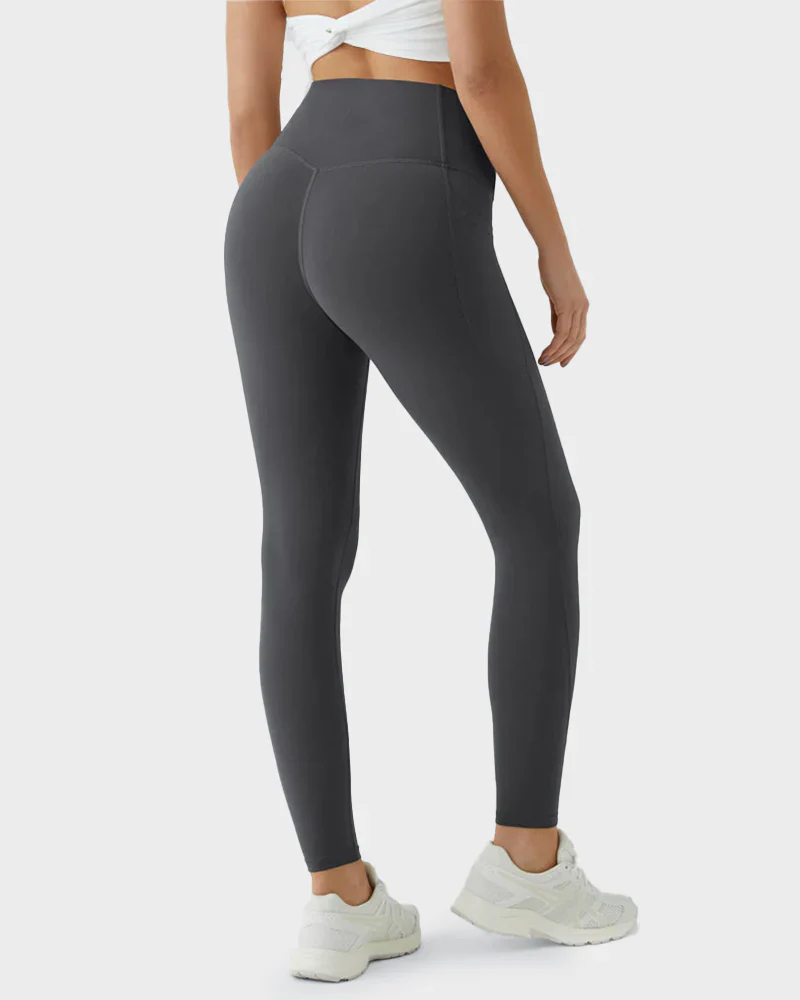 Tummy Control Butt-Lifting Training Leggings with Pockets - Image 23