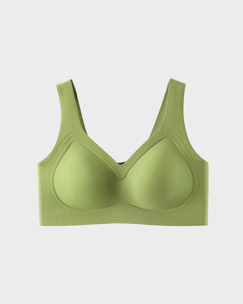 Lifting Wire-Free Antibacterial Jelly Bra - Image 19