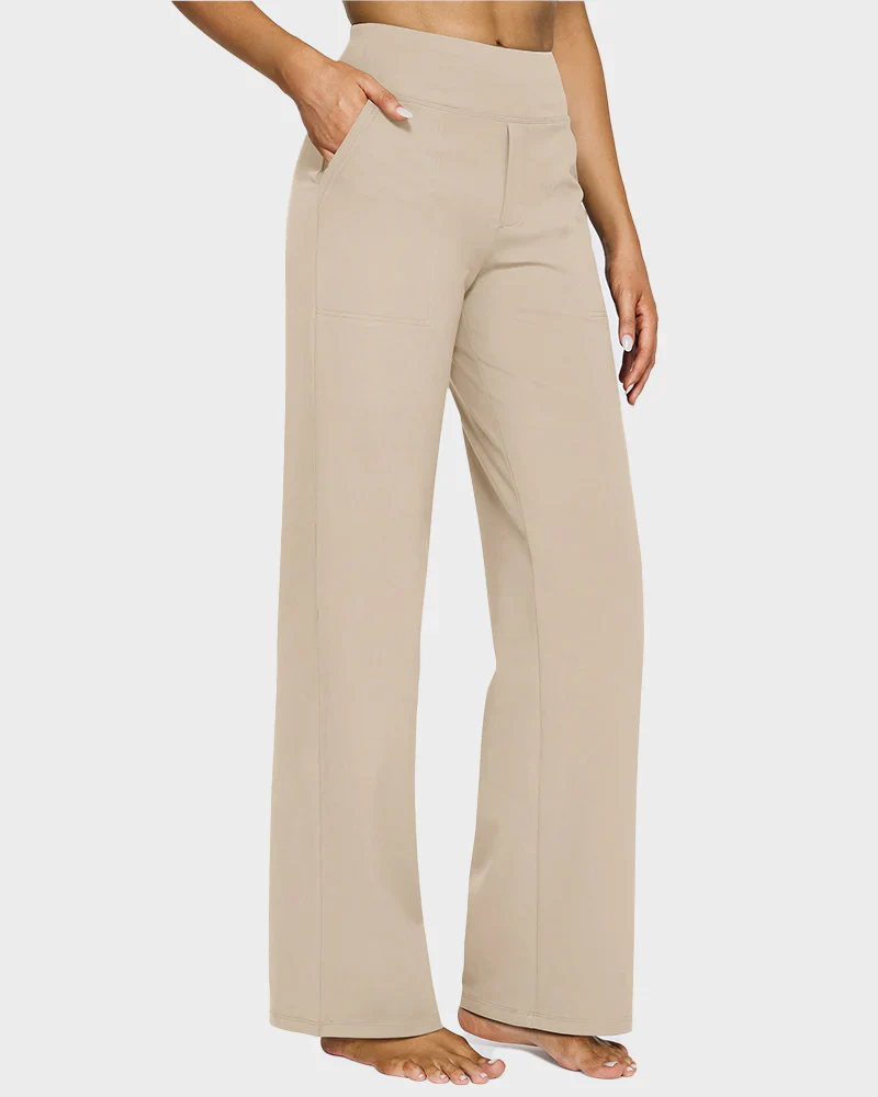 Loose High-Waist Business Casual Pants Yoga Pants - Image 10