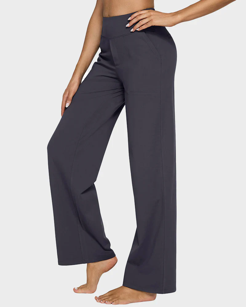 Loose High-Waist Business Casual Pants Yoga Pants - Image 16