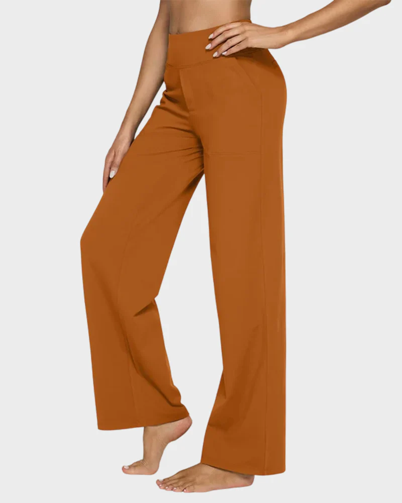 Loose High-Waist Business Casual Pants Yoga Pants - Image 21