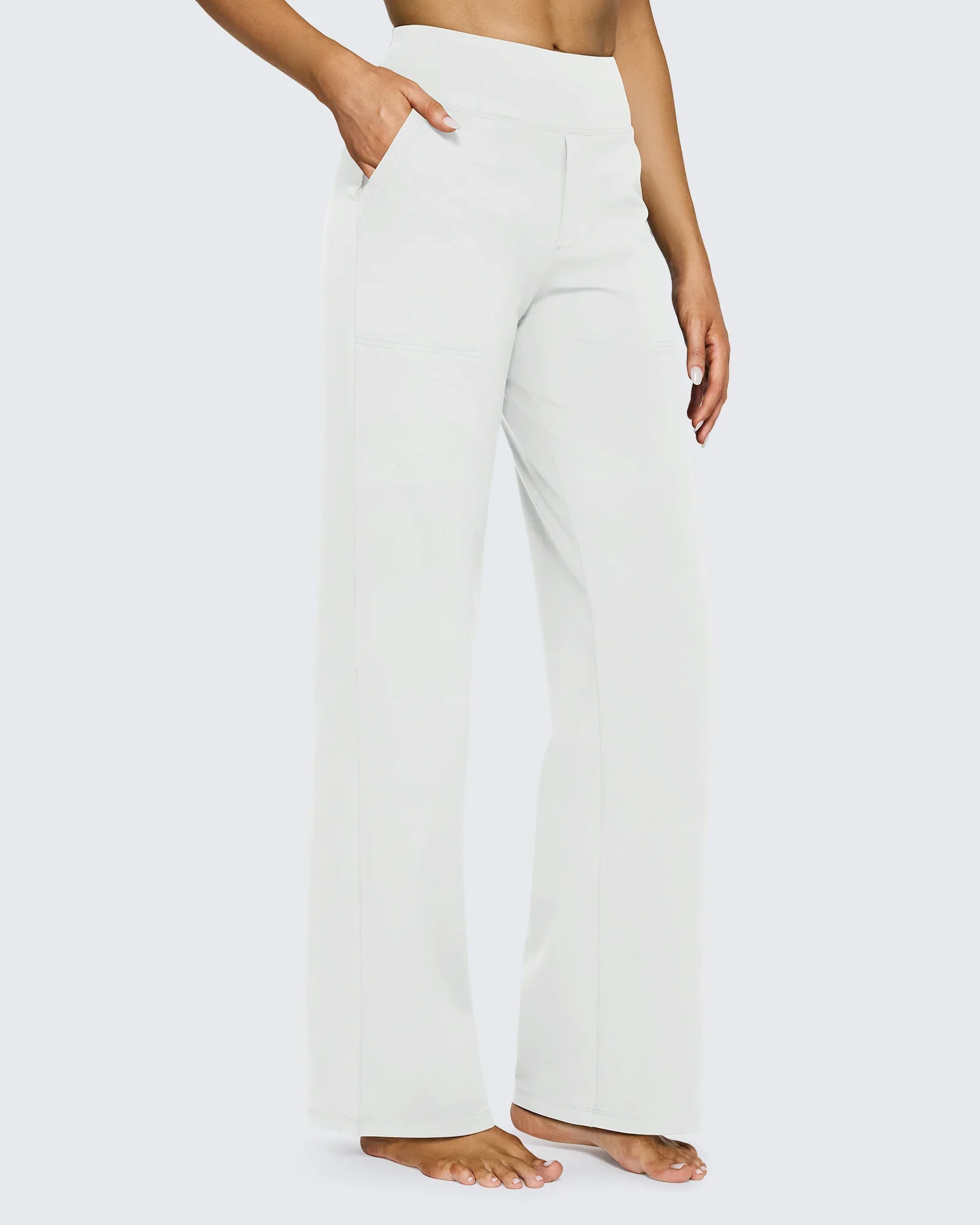 Loose High-Waist Business Casual Pants Yoga Pants - Image 26