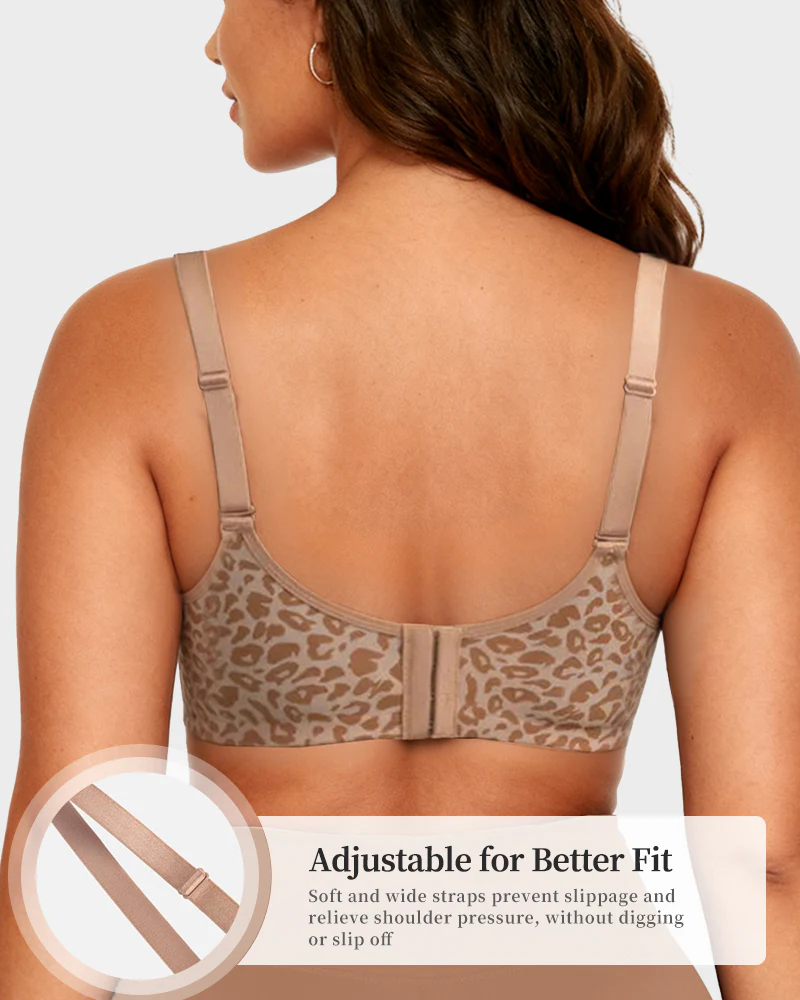 Sexy Sheer Zebra Mesh Underwire Bra - Image 9