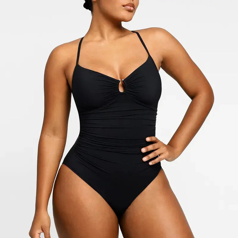 Smart Sculpt U-Ring Cut Out Shaping Swimsuit - Image 21