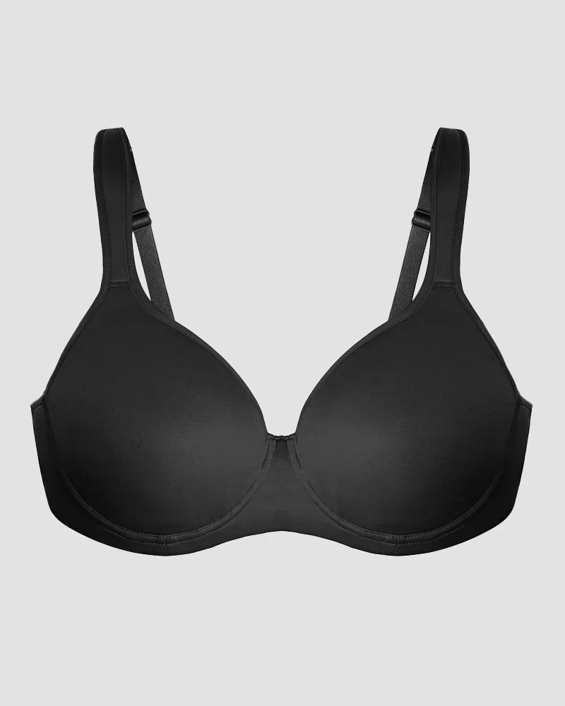 Soft Plus Size Full Coverage Unlined Minimizer Bra - Image 4
