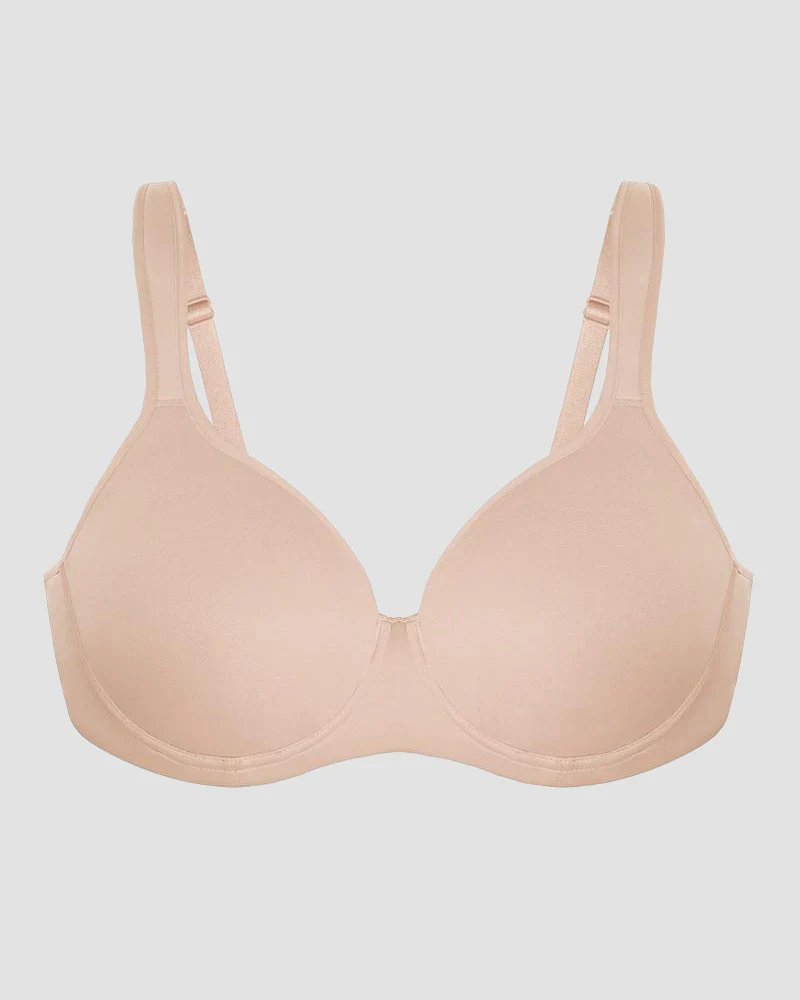 Soft Plus Size Full Coverage Unlined Minimizer Bra - Image 6
