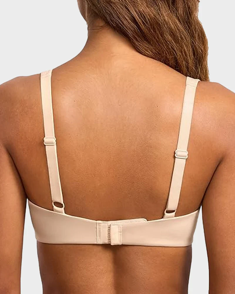 Underwire Support Seamless Unlined Balconette Bra - Image 18