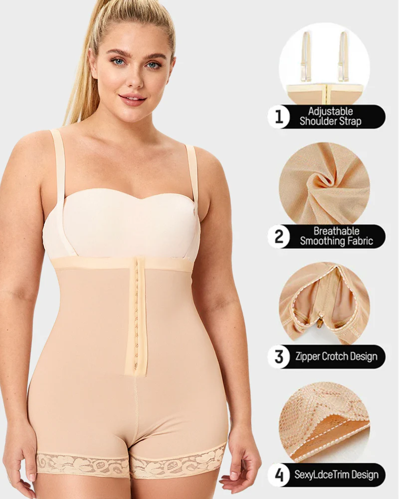 Tummy Control Butt Lifter Bodysuit BBL Fajas - Image 5