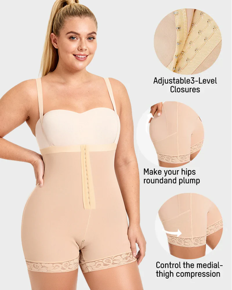 Tummy Control Butt Lifter Bodysuit BBL Fajas - Image 6