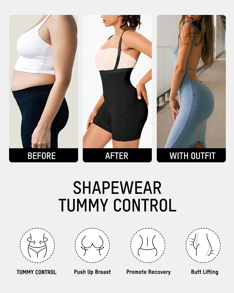 Tummy Control Butt Lifter Bodysuit BBL Fajas - Image 7