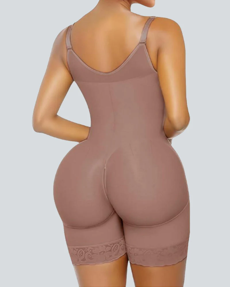 Tummy Control Butt Lifter Shaper with Zipper Crotch Fajas Colombianas - Image 10