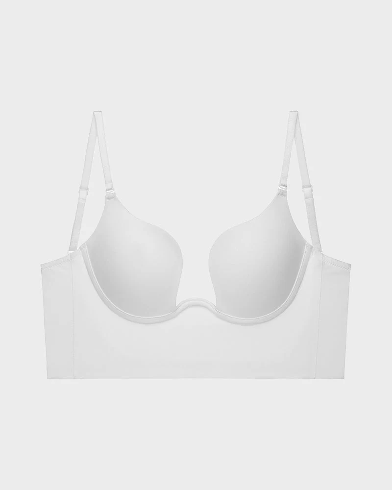 Low Cut U-Shaped Backless Bra - Image 16