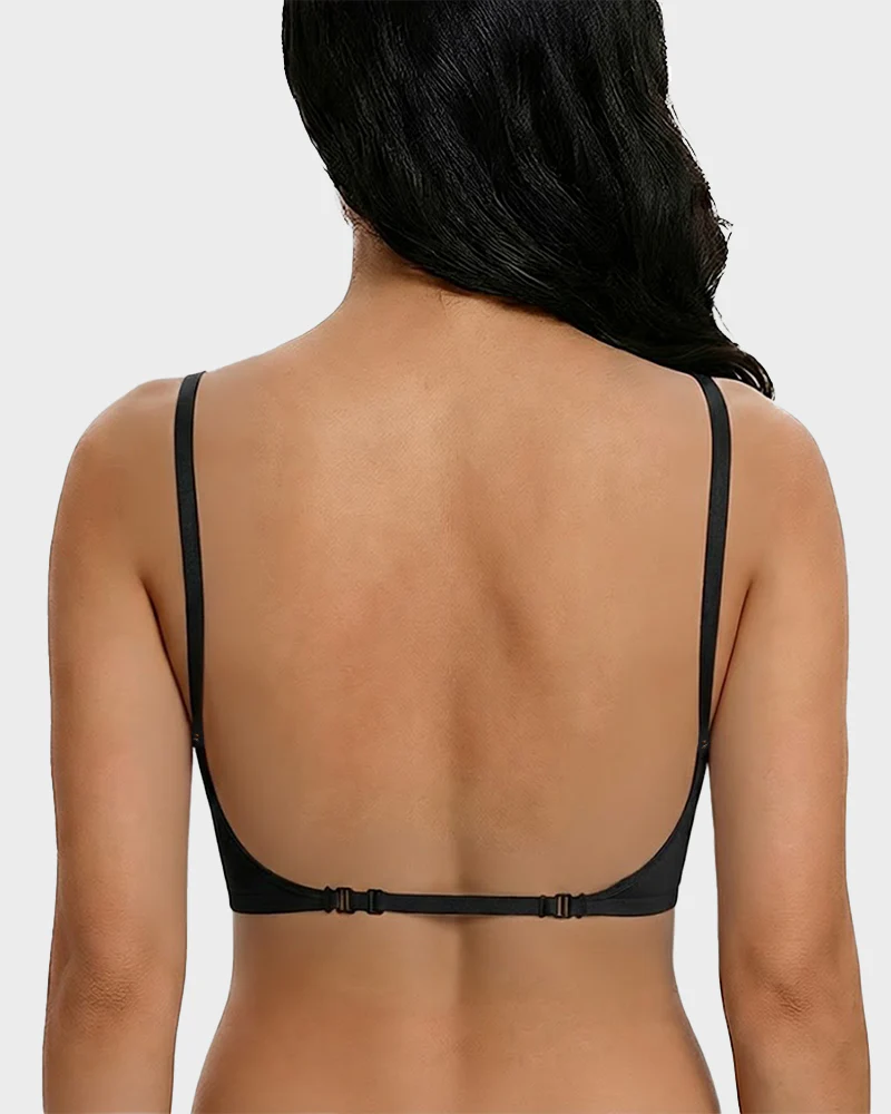 Low Cut U-Shaped Backless Bra - Image 4