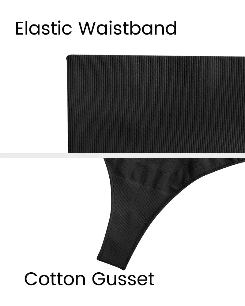 Ultra High-Waisted Seamless Shaping Thong - Image 28