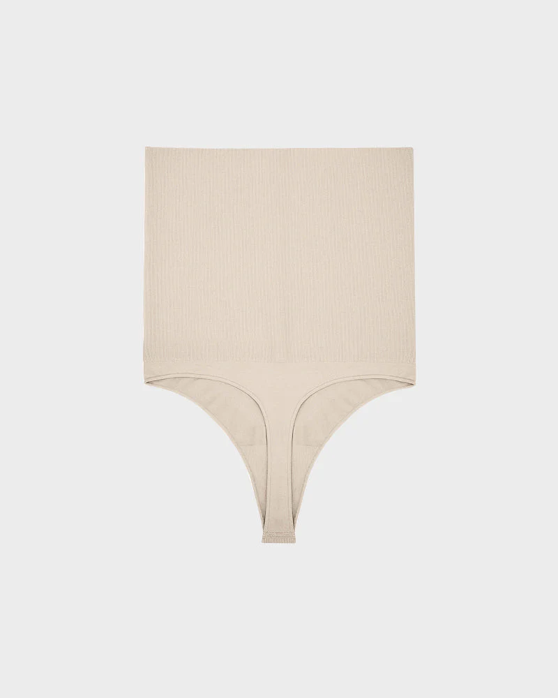 Ultra High-Waisted Seamless Shaping Thong - Image 4