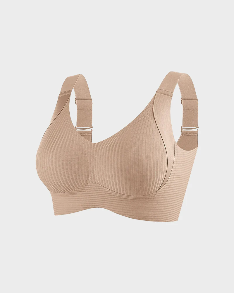 ️Women's Ribbed Push Up Adjustable Wireless Bra - Image 24