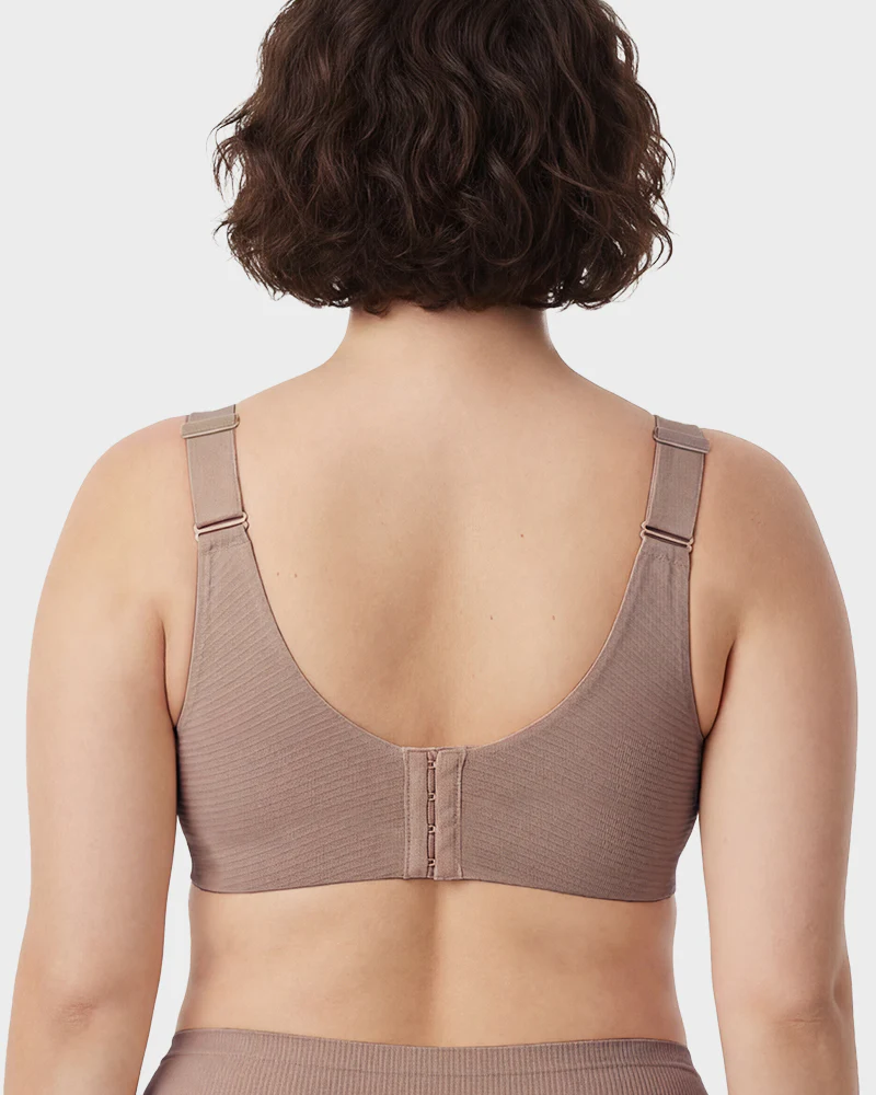 ️Women's Ribbed Push Up Adjustable Wireless Bra - Image 3