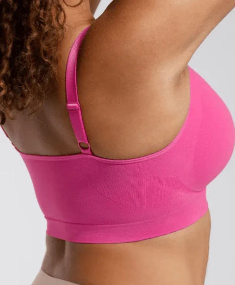 Women's Full Coverage Non-Padded Wireless Sculpt Bra - Image 3