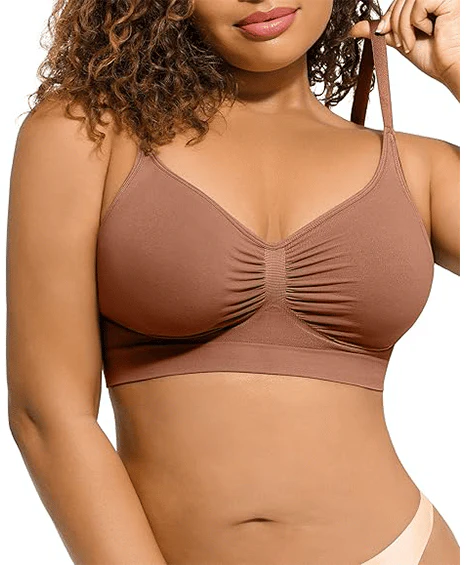 Women's Full Coverage Non-Padded Wireless Sculpt Bra - Image 7