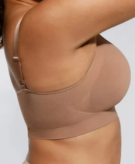 Women's Full Coverage Non-Padded Wireless Sculpt Bra - Image 8