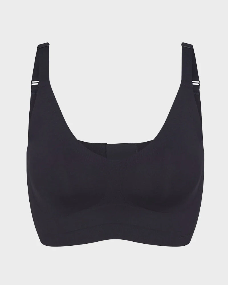 Wireless V-Neck Back & Side Smoothing Bra - Image 22