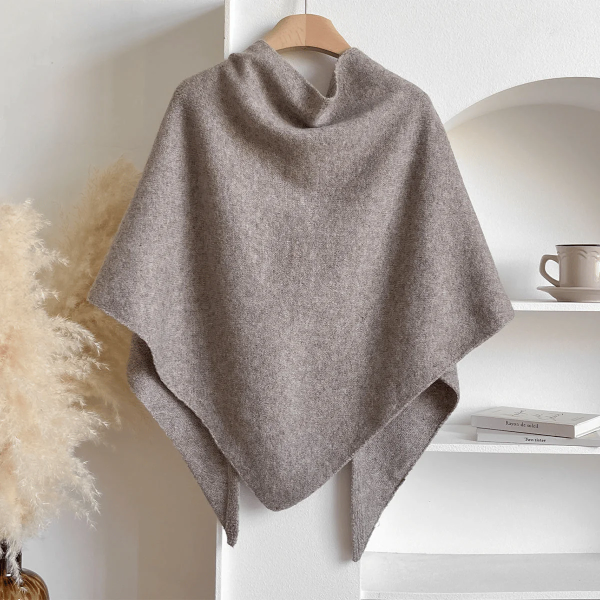 Women's Solid Color Scarf Casual Soft Comfortable Shawl for Daily Wear - Image 15