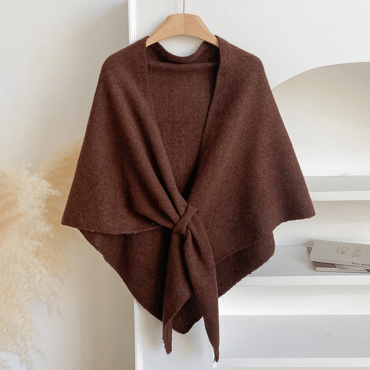 Women's Solid Color Scarf Casual Soft Comfortable Shawl for Daily Wear - Image 16