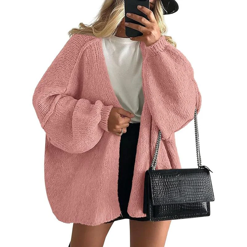 Women's Oversized Cardigan Sweater - Image 19